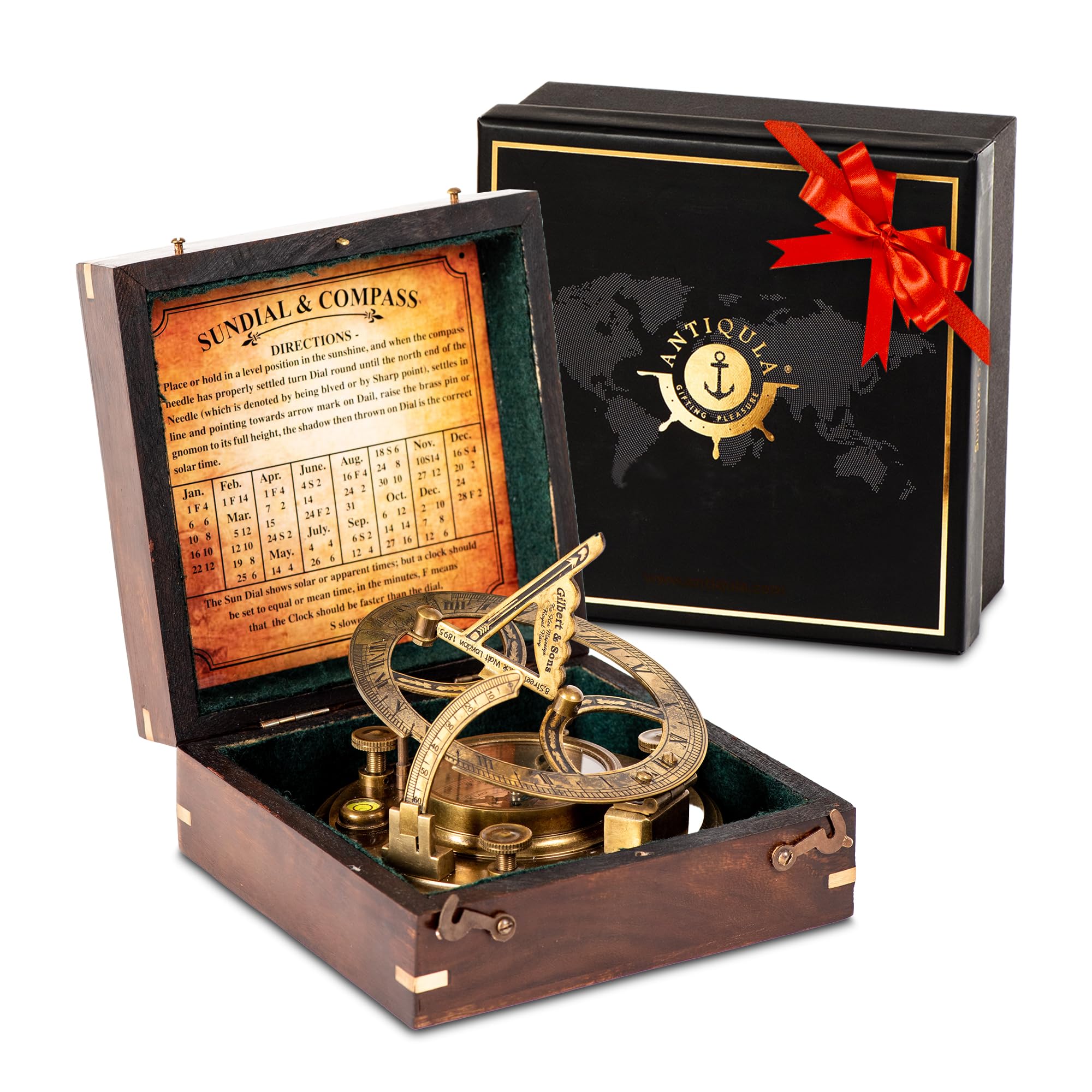 Solstice Sundial Compass — Sundials